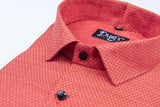 Red color with structure cotton shirts