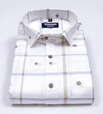 White checks heavy cotton shirts