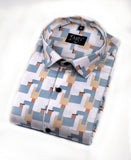 Farrari Sky Digital Print Cotton Shirt