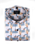 Farrari Sky Digital Print Cotton Shirt