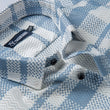 Checks White with Sky Shirts for Men