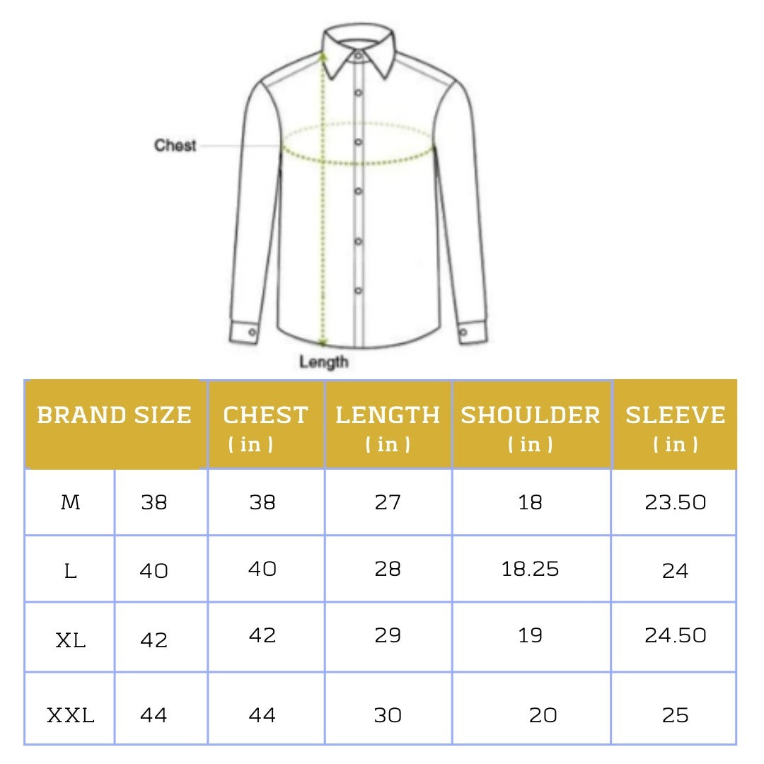 Star Coffee Color Digital Print Cotton Shirts for men