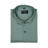 Light green Plain Cotton Shirt