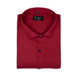 Red  Plain Cotton Shirt