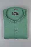 Light green Plain Cotton Shirt